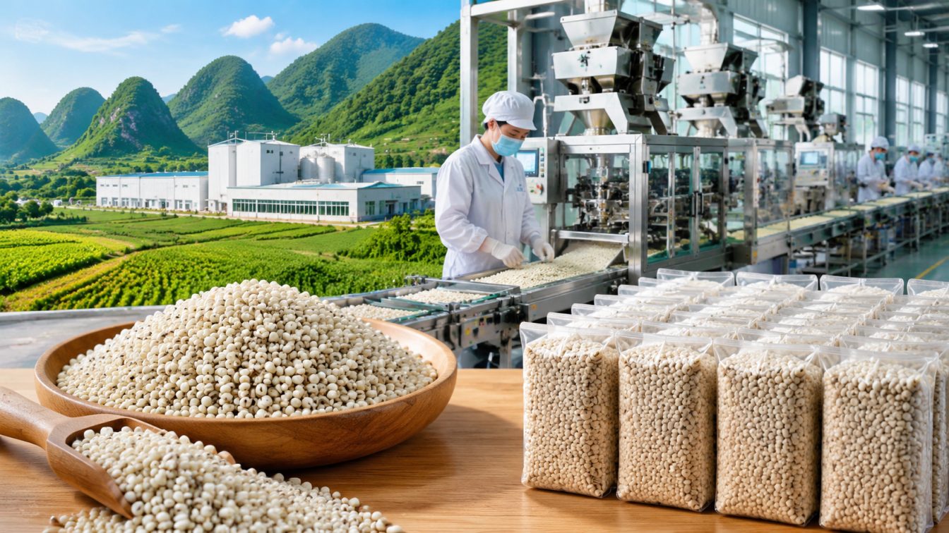 中山区为薏仁米采购提供产地直供
